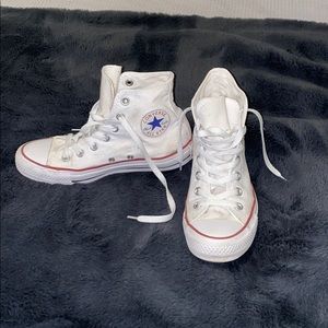 White High top converse